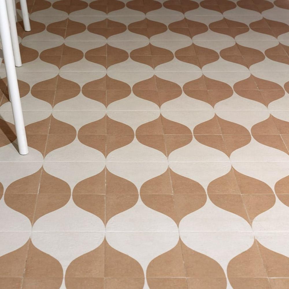 mediterran kismerertu art deco mintas klasszikus rusztikus vintage padlolap voros cotto agyag fagyallo vintage furdoszoba terasz nappali haloszoba antikolt hullamos feluletu 2.jpg
